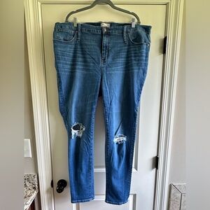 Madewell skinny jeans